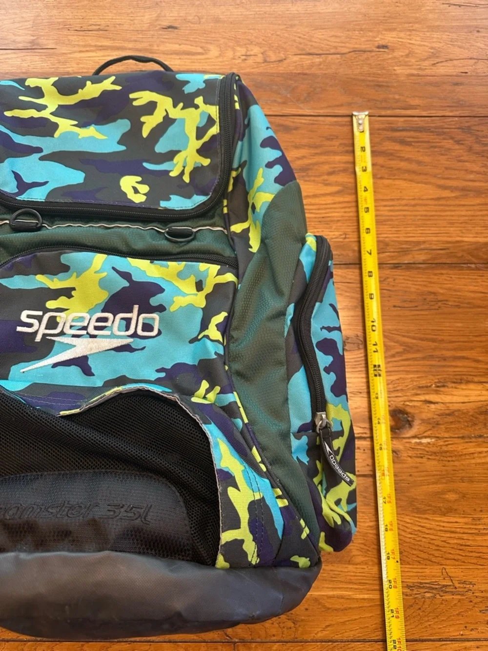 SPEEDO Teamster 35L Padded Laptop Backpack Multicolored  Camouflage Print